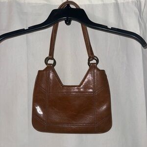 Elegant Brown Leather Women's Bag